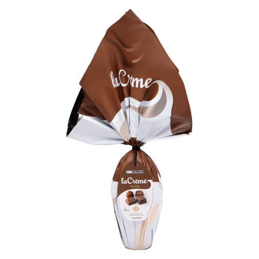 Ovo de Páscoa laCreme ao Leite 400g